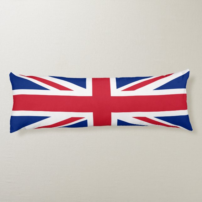 United Kingdom flag Body Pillow (Back)