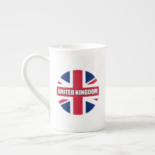 United Kingdom Flag Bone China Mug