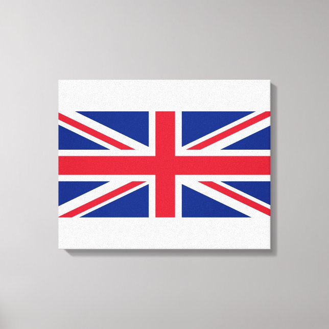United Kingdom Flag Canvas Print (Front)