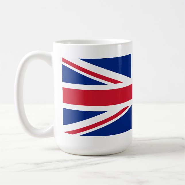 United Kingdom Flag Coffee Mug 15oz (Left)