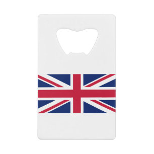 United Kingdom Flag Credit Card Bottle Opener