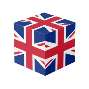 United Kingdom Flag Cube