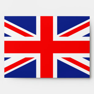 United Kingdom flag Envelope