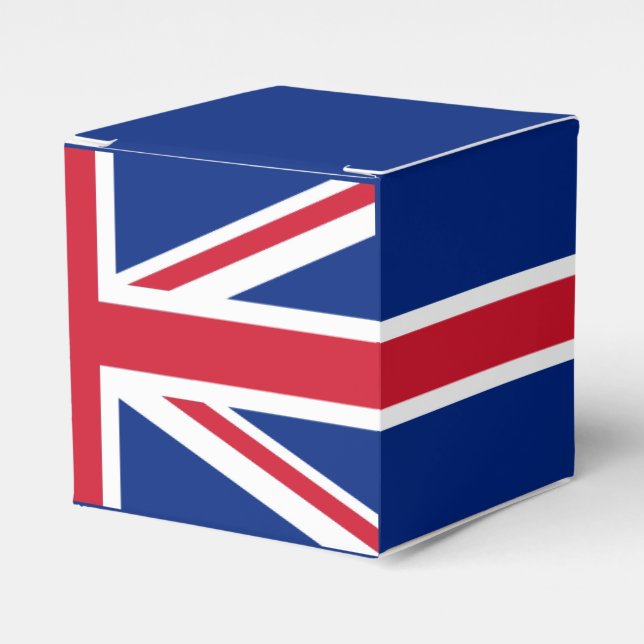 United Kingdom flag Favor Box (Front Side)
