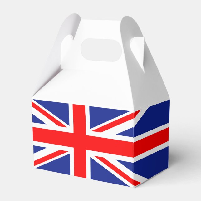 United Kingdom flag Favor Box (Front Side)