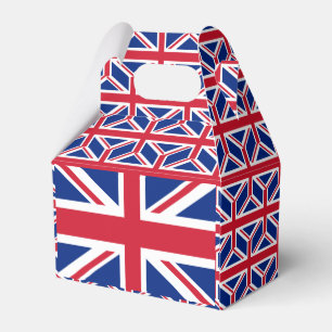 United Kingdom Flag Favor Box