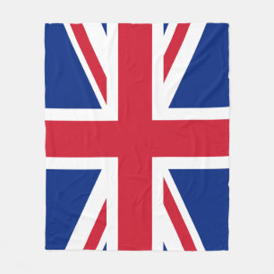 United Kingdom flag Fleece Blanket
