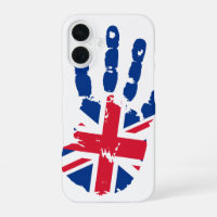 United Kingdom Flag Handprint