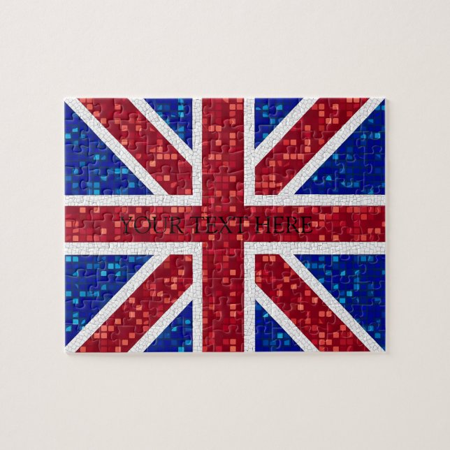 United Kingdom Flag Jigsaw Puzzle (Horizontal)