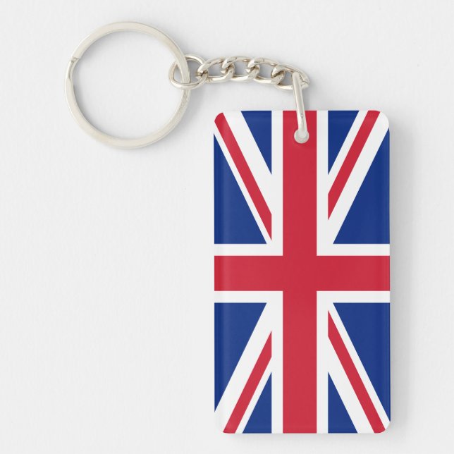 United Kingdom flag Keychain (Front)
