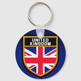 United Kingdom Flag Keychain