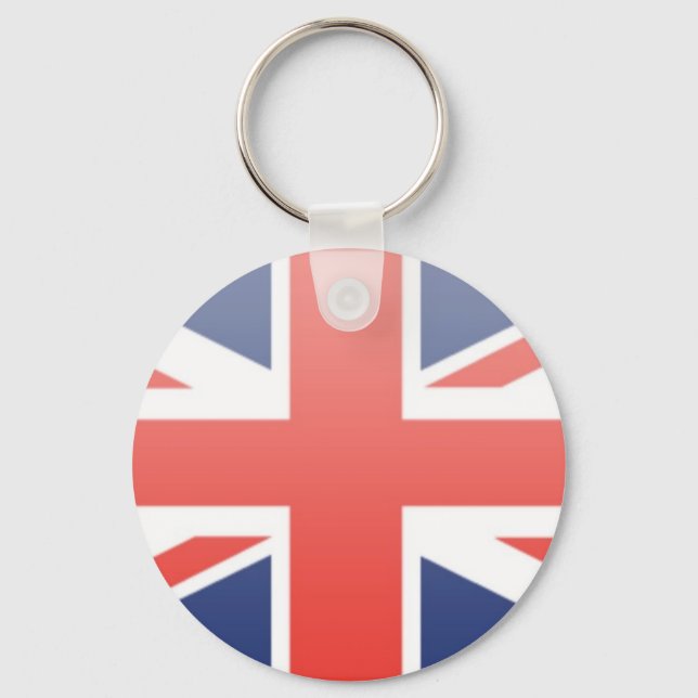 United Kingdom Flag Keychain (Front)