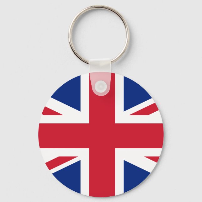 United Kingdom flag Keychain (Front)