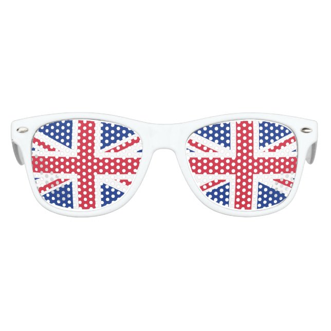 United Kingdom flag Kids Sunglasses (Front)