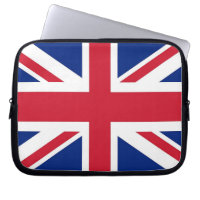 United Kingdom Flag Laptop Sleeve