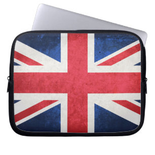 United Kingdom Flag Laptop Sleeve