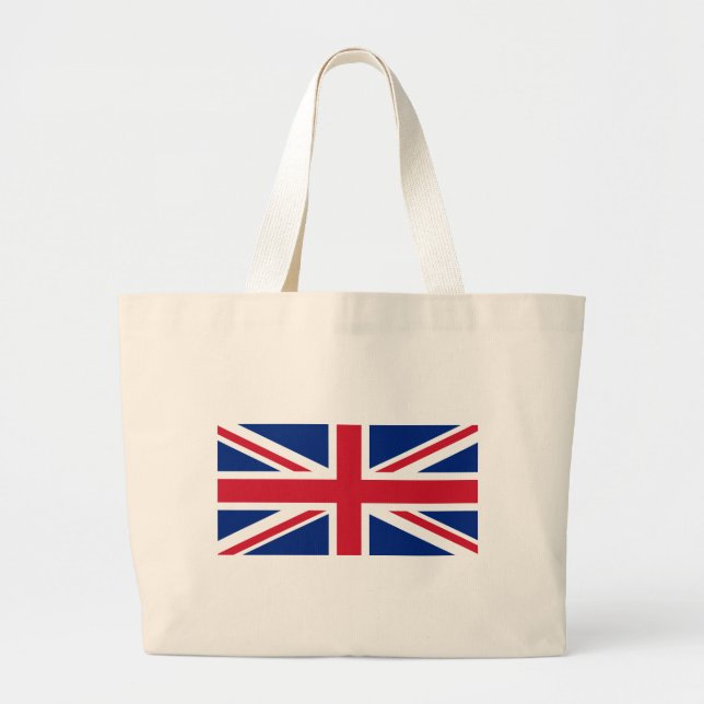 United Kingdom flag Large Tote Bag (Front)