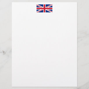 United Kingdom flag Letterhead