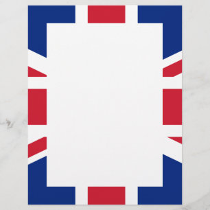 United Kingdom flag Letterhead