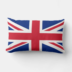 United Kingdom flag Lumbar Pillow