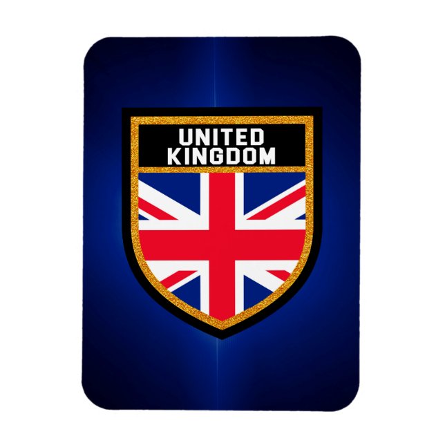 United Kingdom Flag Magnet (Vertical)