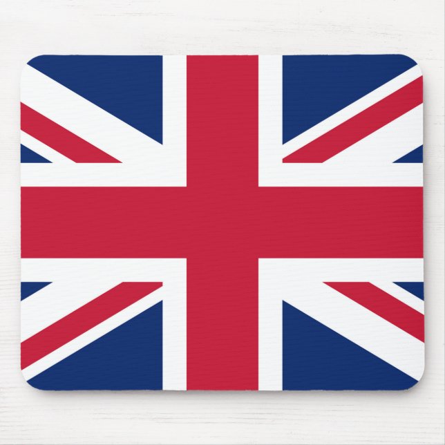 United Kingdom Flag Mouse Pad (Front)