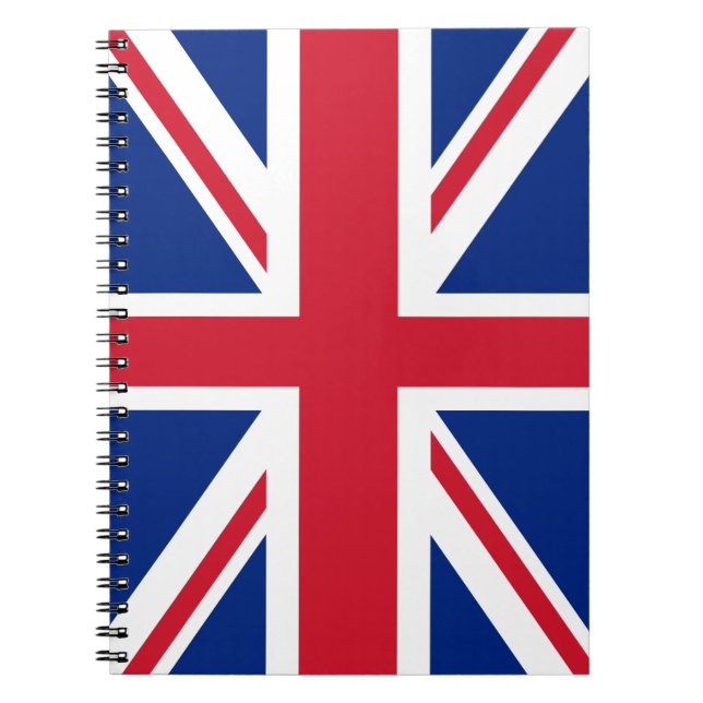 United Kingdom Flag Notebook (Front)