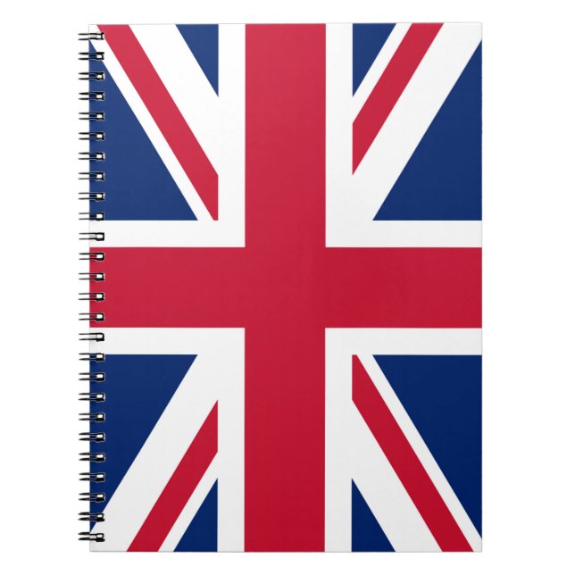 United Kingdom Flag Notebook (Front)
