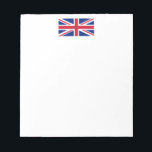 United Kingdom flag Notepad<br><div class="desc">United Kingdom flag</div>