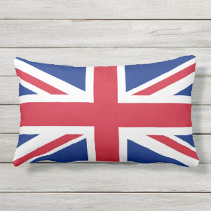 United Kingdom Flag Outdoor Pillow