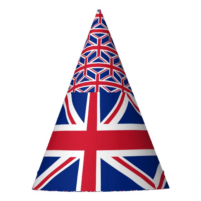 United Kingdom Flag Party Hat (Front)