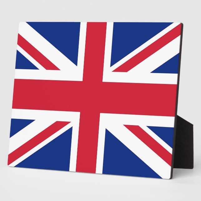 United Kingdom Flag Plaque (Side)