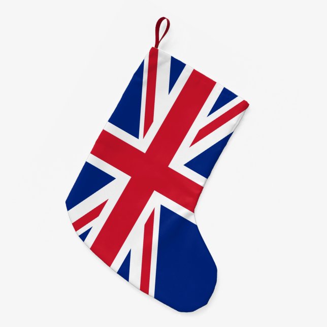 United Kingdom flag Small Christmas Stocking (Front (Hanging))