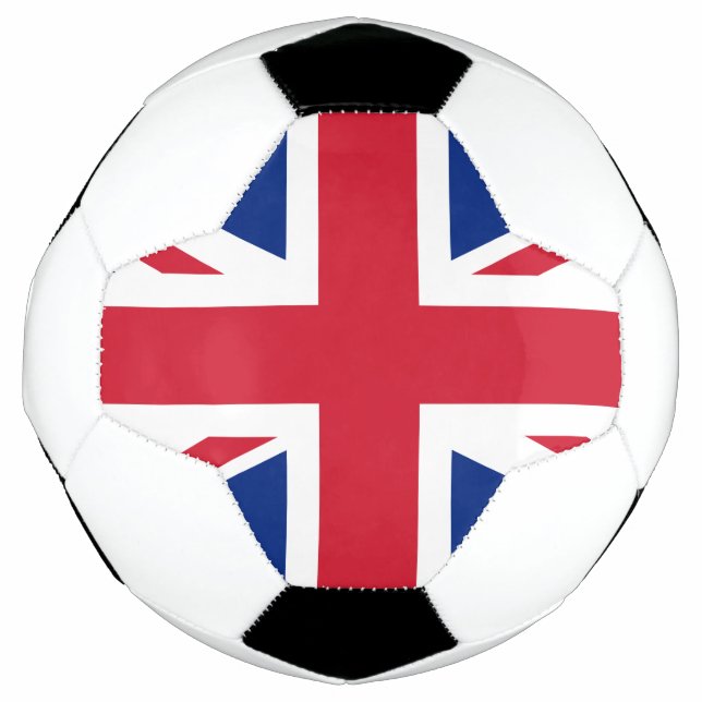 United Kingdom flag Soccer Ball (Front)