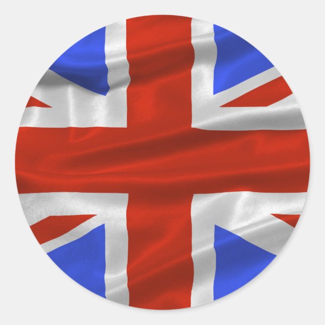United Kingdom Flag Sticker (Front)