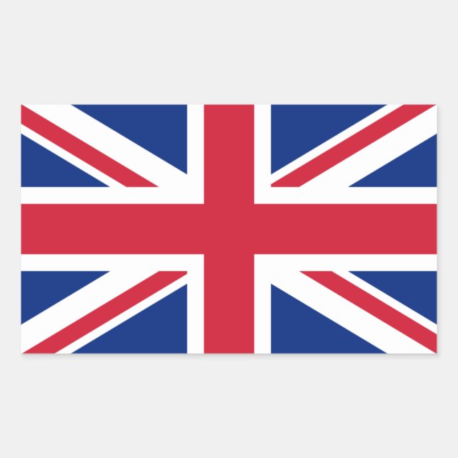 United Kingdom Flag Sticker (Front)
