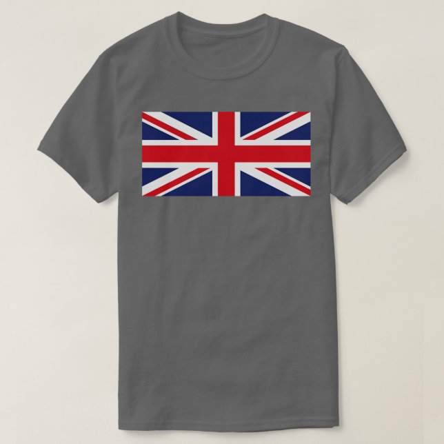 United Kingdom Flag T-Shirt (Design Front)