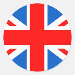 United Kingdom Flag T-shirts and Gifts Classic Round Sticker