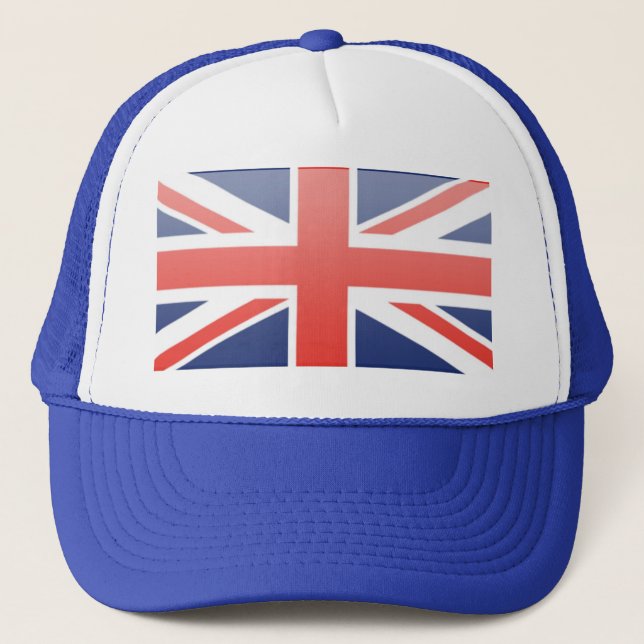 United Kingdom Flag Trucker Hat (Front)