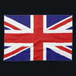 United Kingdom Flag / Union Jack Kitchen Towel<br><div class="desc">NewParkLane - Fun Kitchen Towel,  with the national flag of the United Kingdom; the Union Jack.

Check out this collection for matching items. Do you have specific personal design wishes? Feel free to contact me!</div>