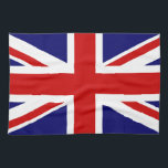 United Kingdom Flag / Union Jack Kitchen Towel<br><div class="desc">NewParkLane - Fun Kitchen Towel,  with the national flag of the United Kingdom; the Union Jack.

Check out this collection for matching items. Do you have specific personal design wishes? Feel free to contact me!</div>