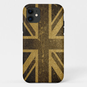 united kingdom flag vintage iPhone 11 case