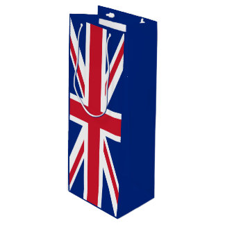 United Kingdom flag Wine Gift Bag