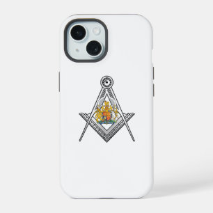 United Kingdom freemasonry sign iPhone 15 Case