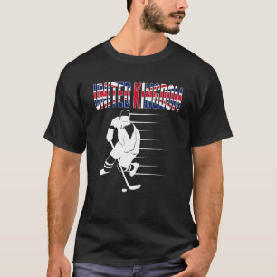 United Kingdom Ice Hockey Fans British Hockey Team T-Shirt