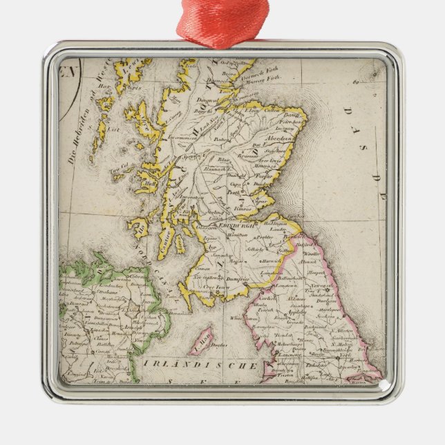 United Kingdom Metal Ornament (Front)