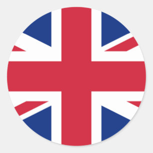 United Kingdom National Flag Classic Round Sticker
