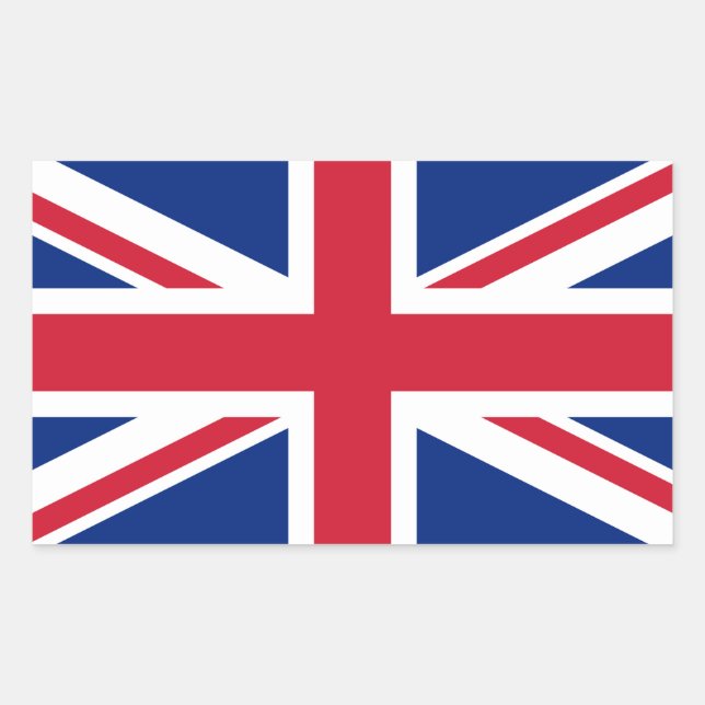 United Kingdom National Flag Sticker (Front)