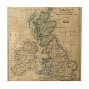 United Kingdom of England, Scotland and Ireland Tile