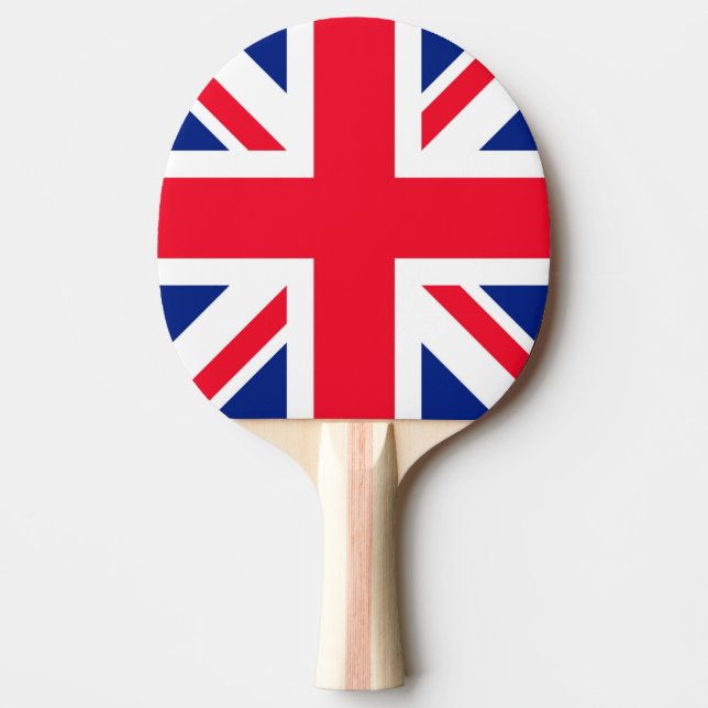 United Kingdom Ping Pong Paddle (Front)